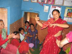 badi dancers of nepal